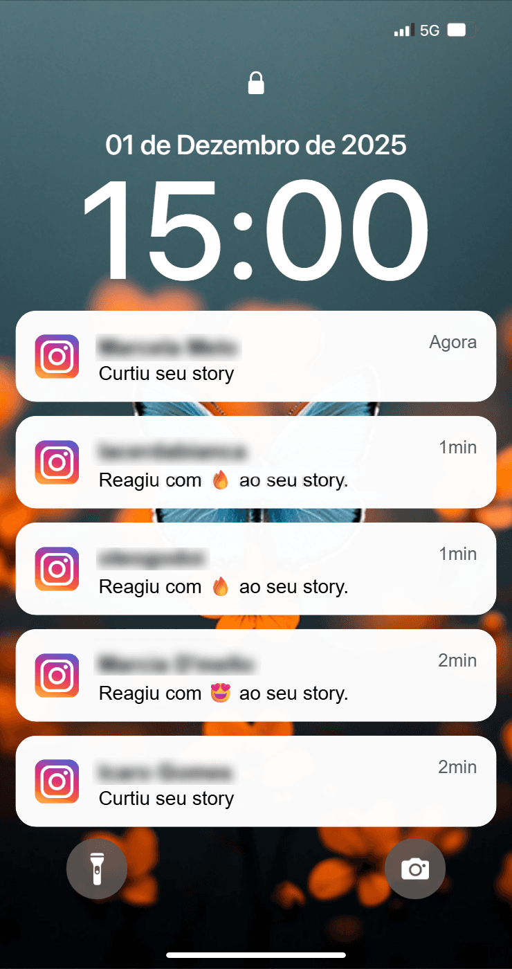 Story com o Pack